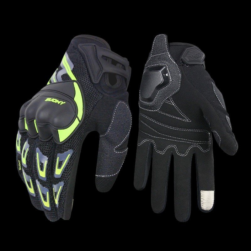 GUANTE SUOMY VERDE LIMON