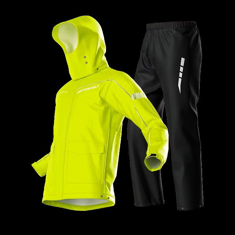TRAJE IMPERMEABLE MOTOWOLF AMARILLO
